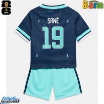 Tyskland Leroy Sane #19 Bortedraktsett Barn EM 2024 Kortermet (+ Korte bukser)